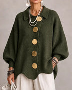 Scalloped Hem Cardigan
