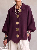 Scalloped Hem Cardigan